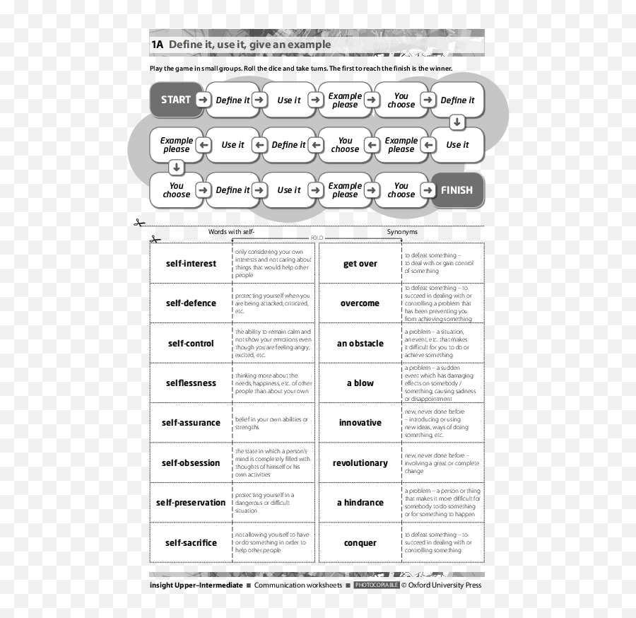 Insight Upper Int Copiable Worksheets - Document Emoji,Unit 8b Emotions Stress And Health Worksheet