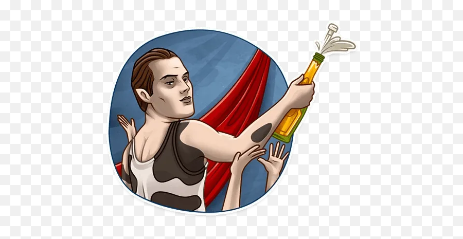 Freddie Stickers Set For Telegram - For Adult Emoji,Freddie Mercury Emojis