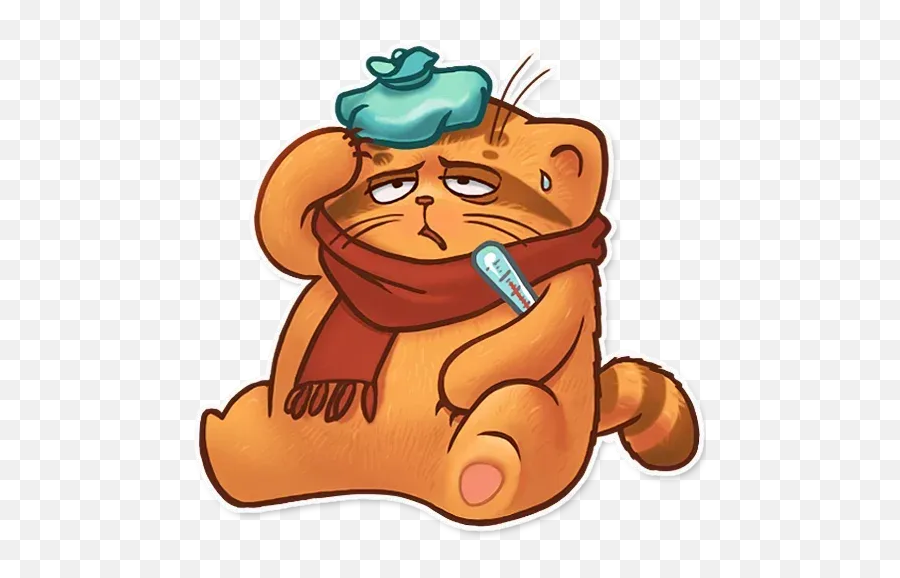 Orange Meow Whatsapp Stickers - Stickers Cloud Happy Emoji,Walrus Emoji
