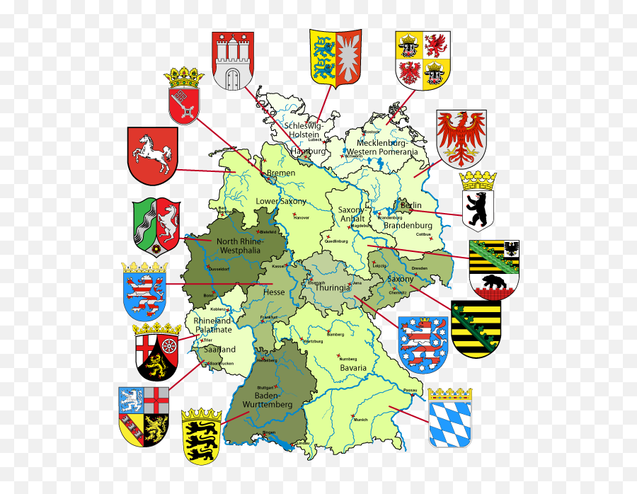 Pin On German - States Of Germany Png Emoji,German Emotions Funny