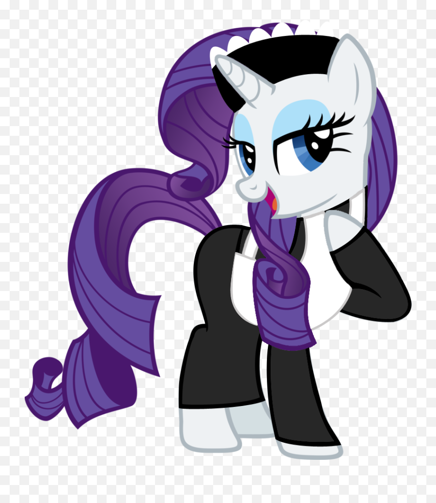 Sugarcube Corner - Little Pony White Png Emoji,Maid Emoji