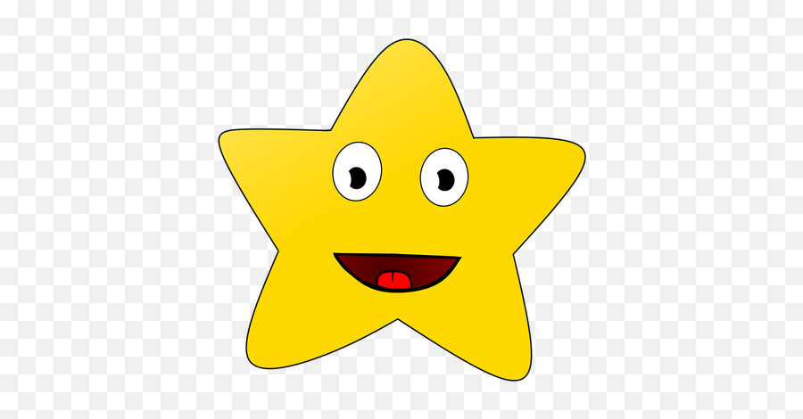 Smile Star Search Download - Smile Cartoon Free Emoji,Trail Of Stars Emoticon