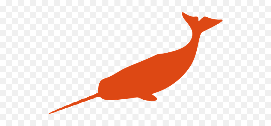 Free Whale Fish Illustrations - Narwhal Silhouette Vector Emoji,Narwhal Emoji