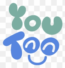 You Too Smiley Face Inside You Too In Green And Blue Bubble - Dot Emoji,See You Tom Bff Emoticon