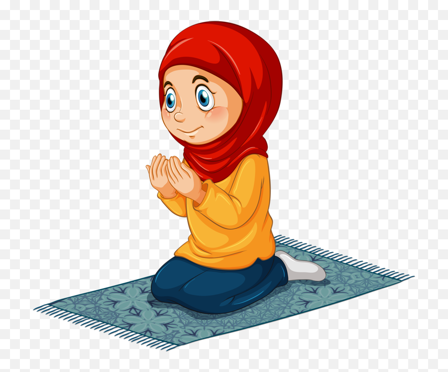 Muslim Praying Clipart 800x679 Png Muslim Praying Clipart Emoji,Meditating Emoji Transparent