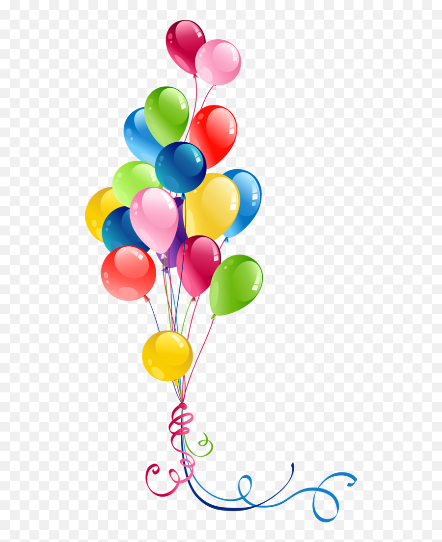 Free Birthday Balloon Clip Art Free Clipart Images 8 2 - Happy Birthday Balloons Transparent Background Emoji,Birthday Balloon Emoji