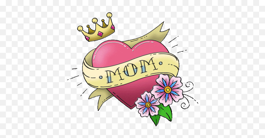 Mothers Day Love Sticker - Girly Emoji,Mothers Day Emoji Apple To Android