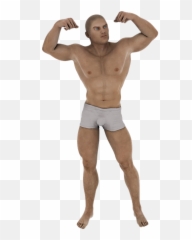 Muscular Handsome Bodybuilding Fitness Emoji,Emotion Buff Dude