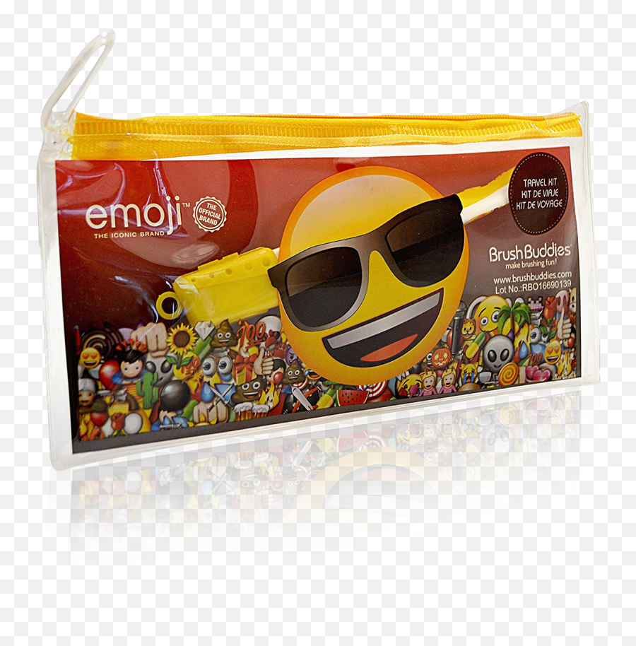 Emoji Eco Travel Kit U2013 Brush Buddies,Thanks A Lot Emoticon