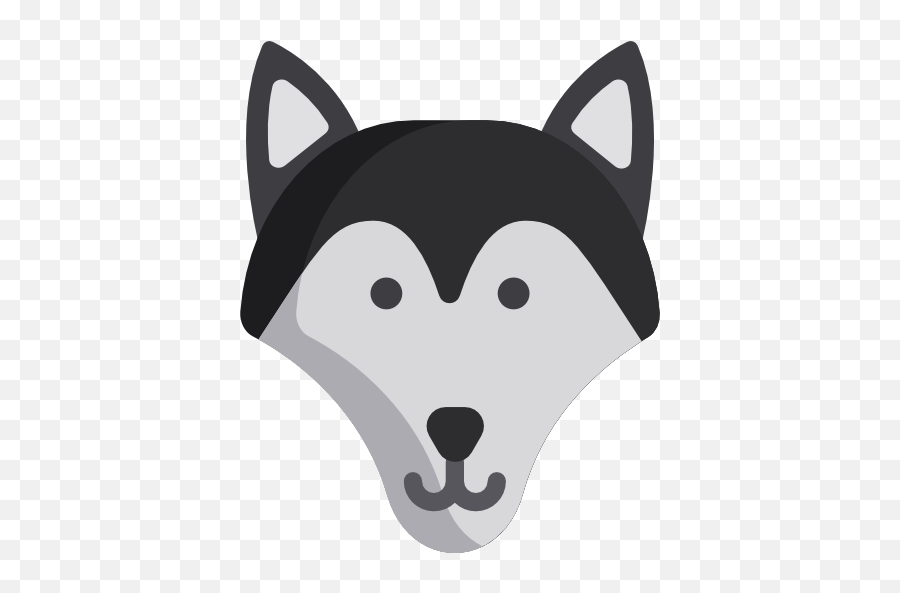 Siberian Husky - Free Animals Icons Emoji,Dog Black White Emoji