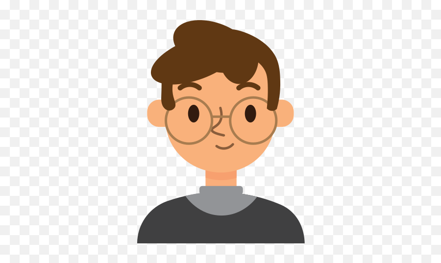 Avatar Face Man Boy Profile Smiley Happy People Free Emoji,Emoticon Animation Studio