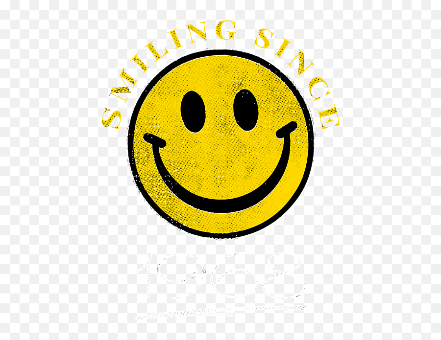 Smiling Since 1968 52nd Birthday Gift 52 Year Old Emoji,Emoji Drinking On The Beach