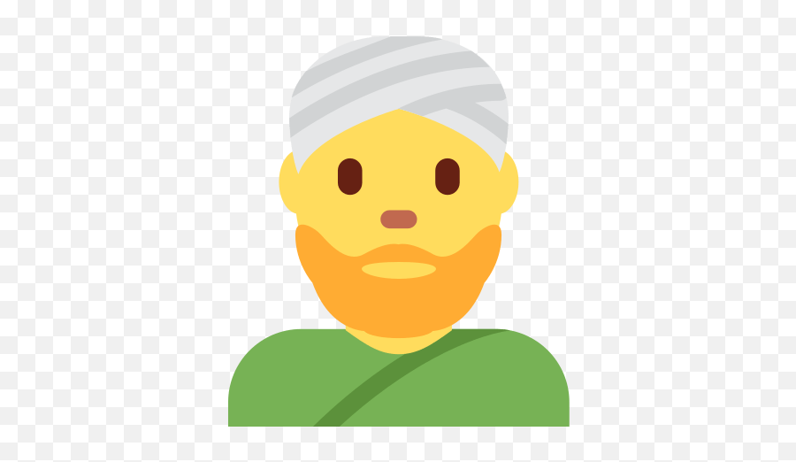 Person Wearing Turban Emoji Meaning With Pictures From A - Man Wearing Turban Emoji,Indian Emoji