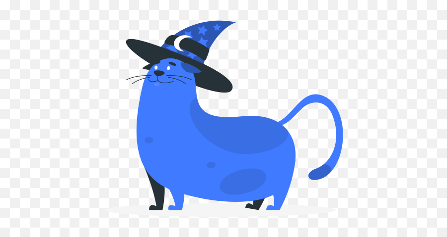 Cat With A Witch Hat Customizable Disproportionate Emoji,Witches Hat Emoticon Copywrite Free
