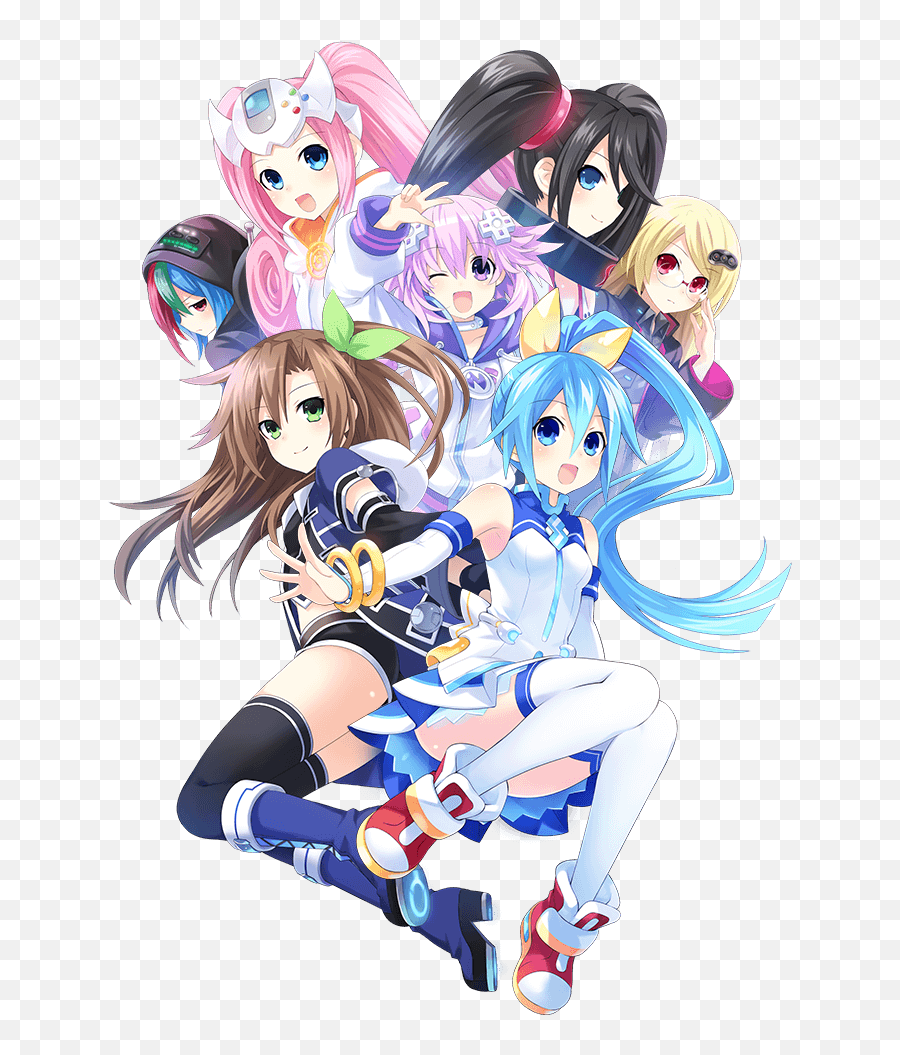 Neptuniau0027s Crossover Game With Sega Hard Girls Will Star A Emoji,Neptunia Histy Emoticons