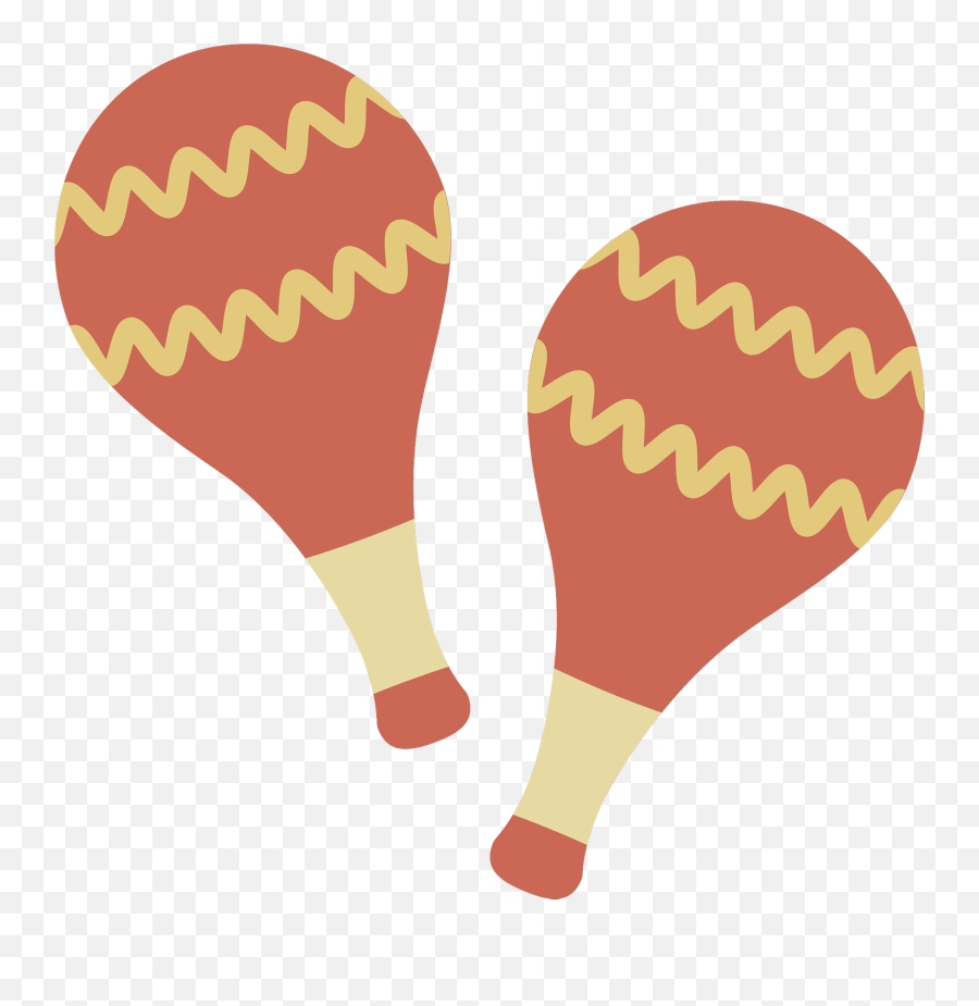 Maracas Musical Instrument Clipart Free Download Emoji,Emoji With Maracas