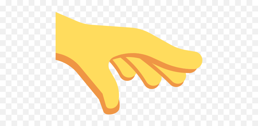 Palm Down Hand Emoji,Upside Down Qthinking Emoji