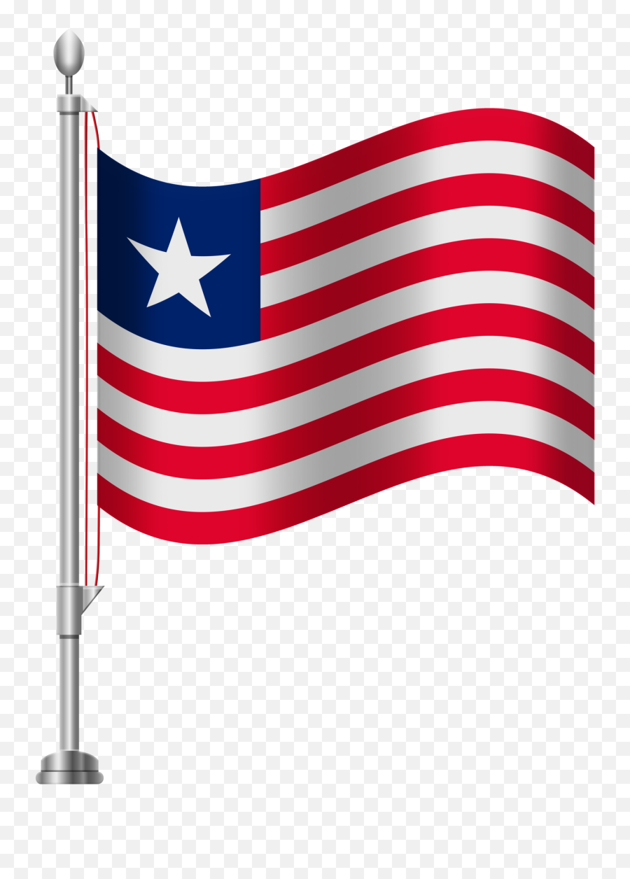 Liberia Flag Png Clip Art - Clip Art Of Liberia Emoji,Bahrain Flag Emoji