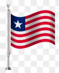 Liberia Flag Png Clip Art - Clip Art Of Liberia Emoji,Bahrain Flag Emoji