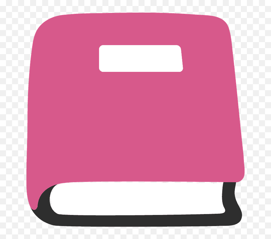 Closed Book Emoji - Transparent Pink Book Icon,Books Emoji Png