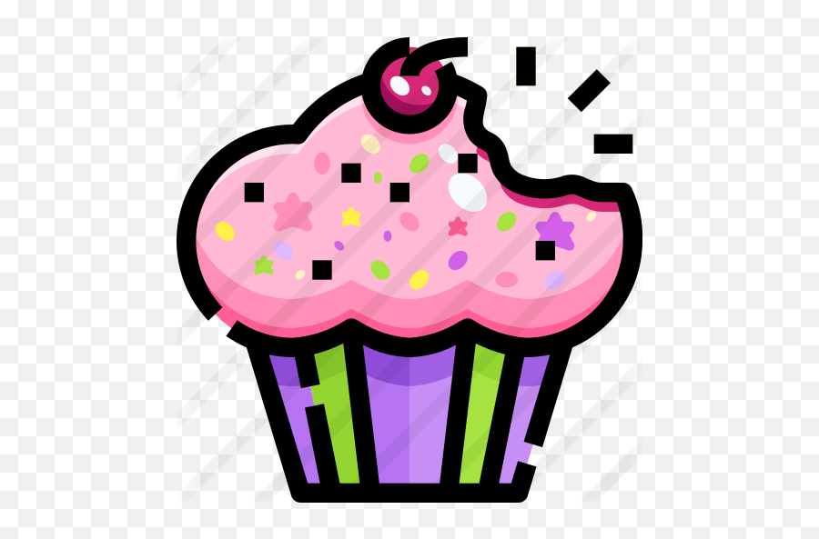 Cupcake - Baking Cup Emoji,Cupcake Emoji Facebook