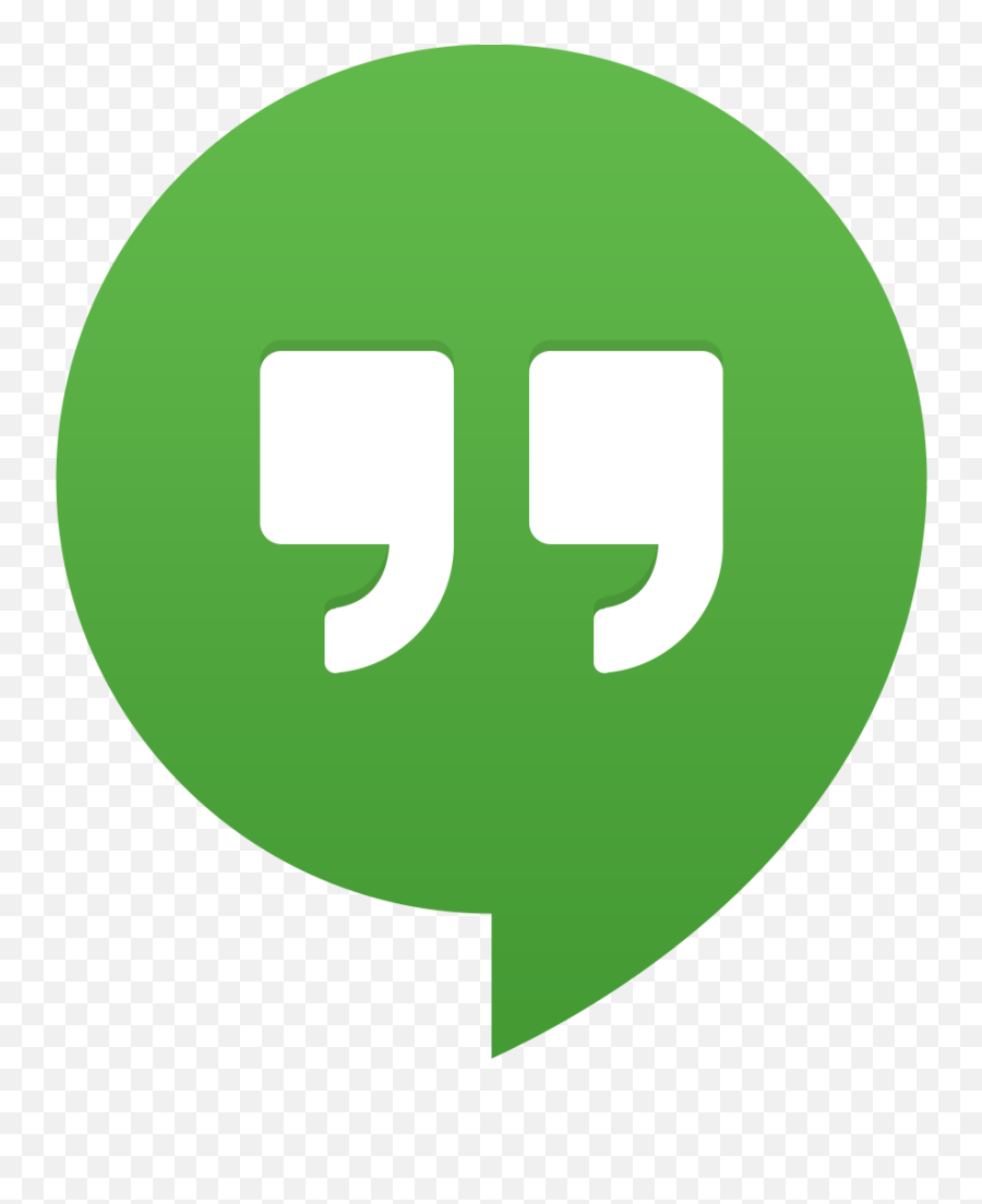 Google Hangouts Updated To V1 - Google Hangouts Logo Transparent Emoji,?? Emoji Answer