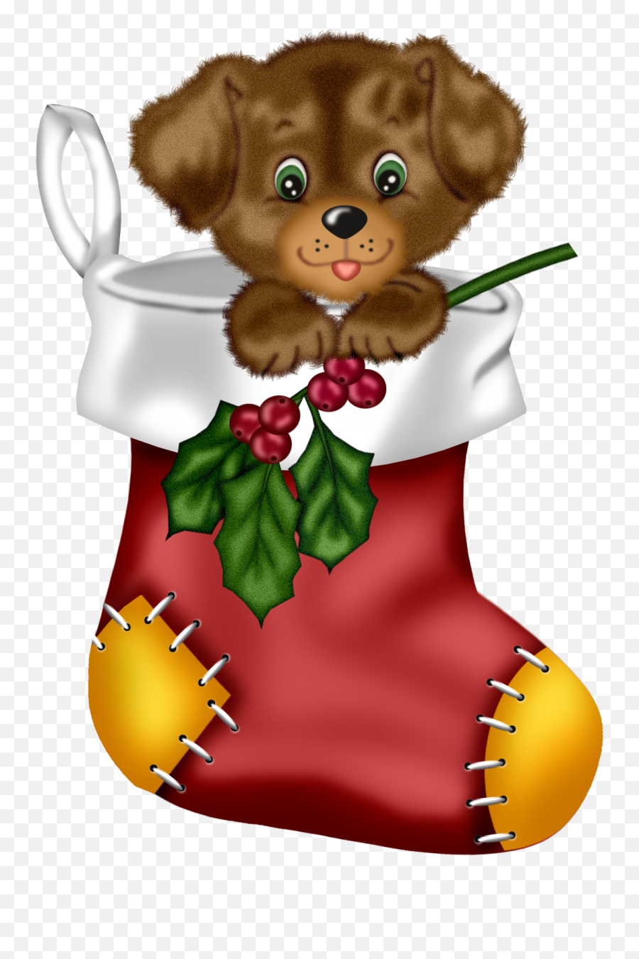 Christmas Puppy Clipart - Clipartix Christmas Stocking Puppy Clipart Emoji,Cute Puppy Emoji