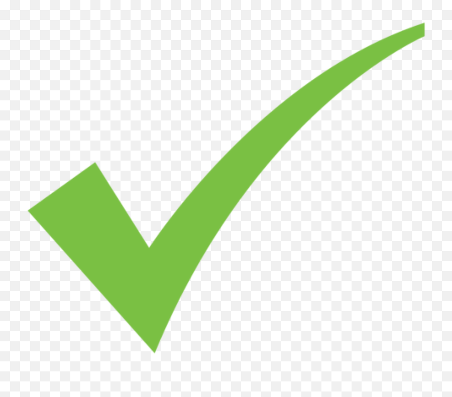 Tick Green Check Accept Yes Sticker By Hama Karwan - Vertical Emoji,Green Checkmark Emoji
