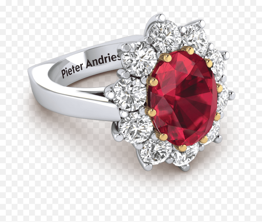 Natural Ruby - Wedding Ring Emoji,Emotions Of The Ruby