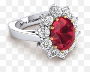 Natural Ruby - Wedding Ring Emoji,Emotions Of The Ruby
