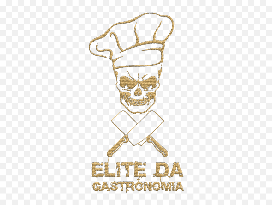 Matriz De Bordado Elite Da Gastronomia - Language Emoji,Emoticons De.mergulhador