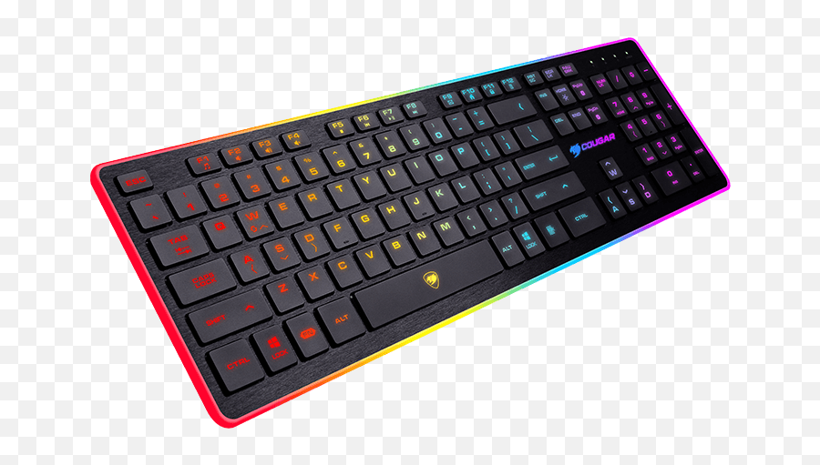 Download Gaming Keyboard Png - Cougar Vantar Keyboard Emoji,Backlit Emoticon Keyboard
