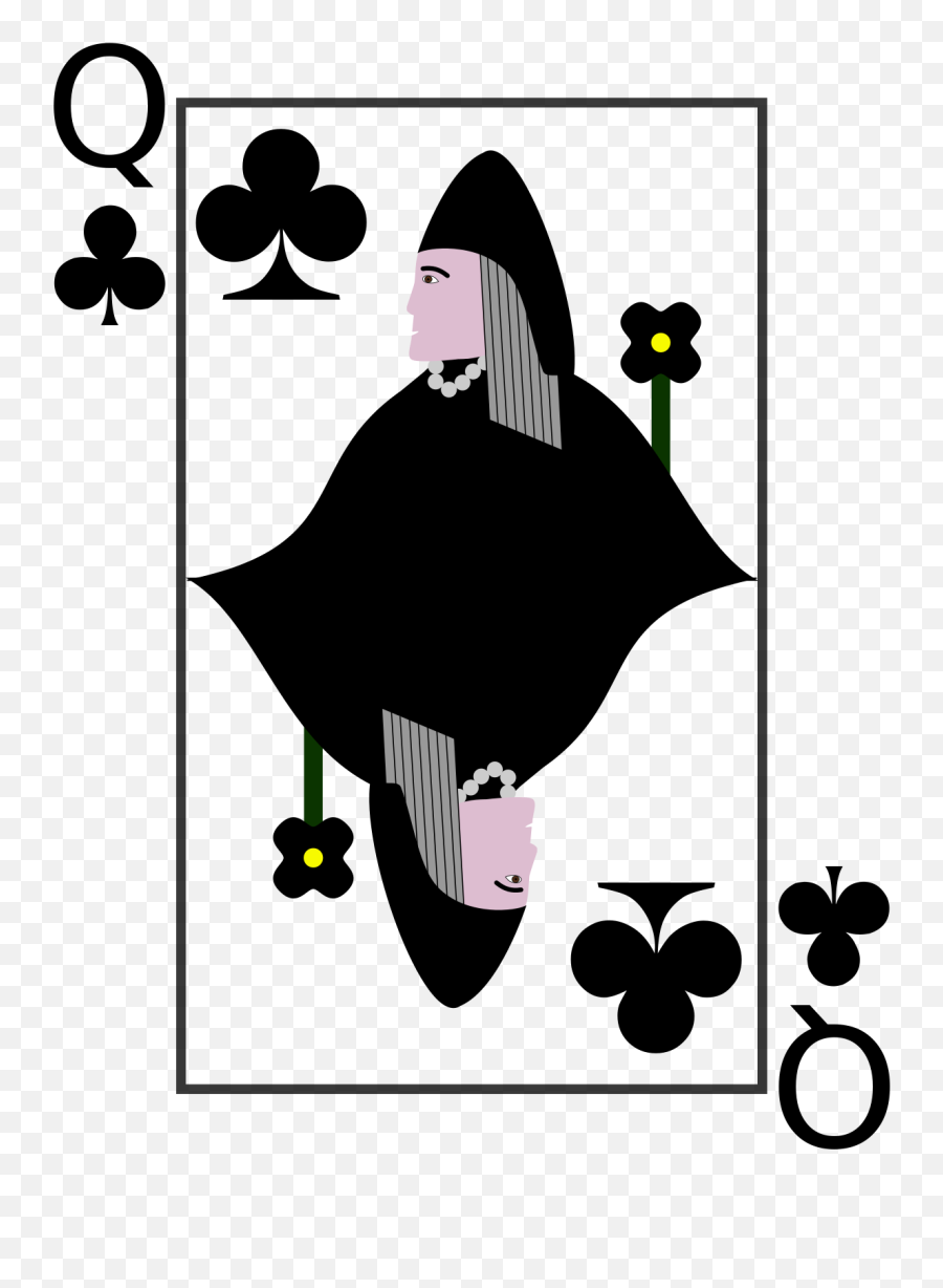 Cards Q Spade - Q Spade Emoji,Spades Cards Emoji