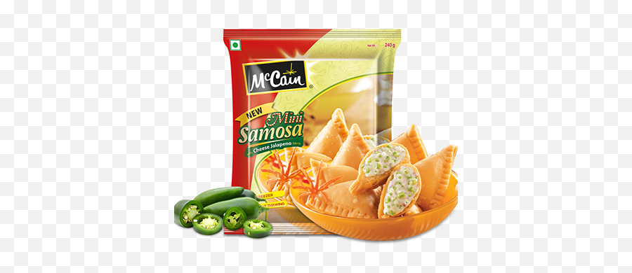 Mccain Aloo Tikki Projects - Mccain Mini Samosa Cheese Corn Emoji,Mccain Emoticons