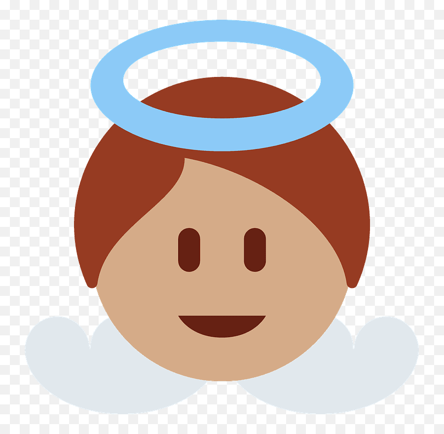 Baby Angel Emoji With Medium Skin Tone - Whitechapel Station,Angel Emoji