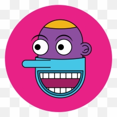 Floating Heads On Behance - Wide Grin Emoji,Download Toothpaste Emoticon