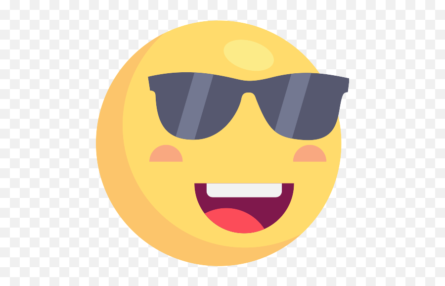 Cool Emoji Vector Svg Icon - Emoji Png 512 512,Cool Emoji