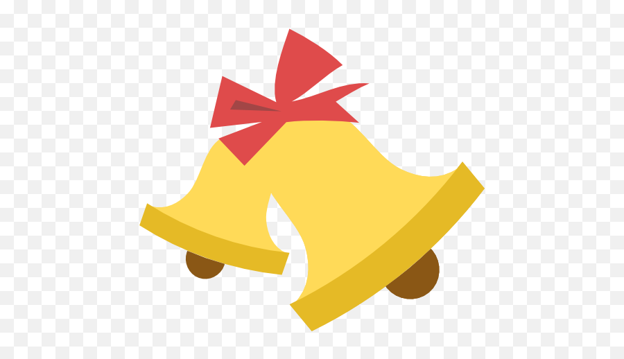 Christmas Bell Transparent - Designbust Jingle Bells Icon Png Emoji,Bell Man Emoji