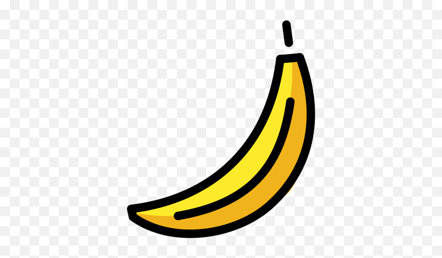 Banana Emoji Clipart - Banana Emoji,Peanut Emoji
