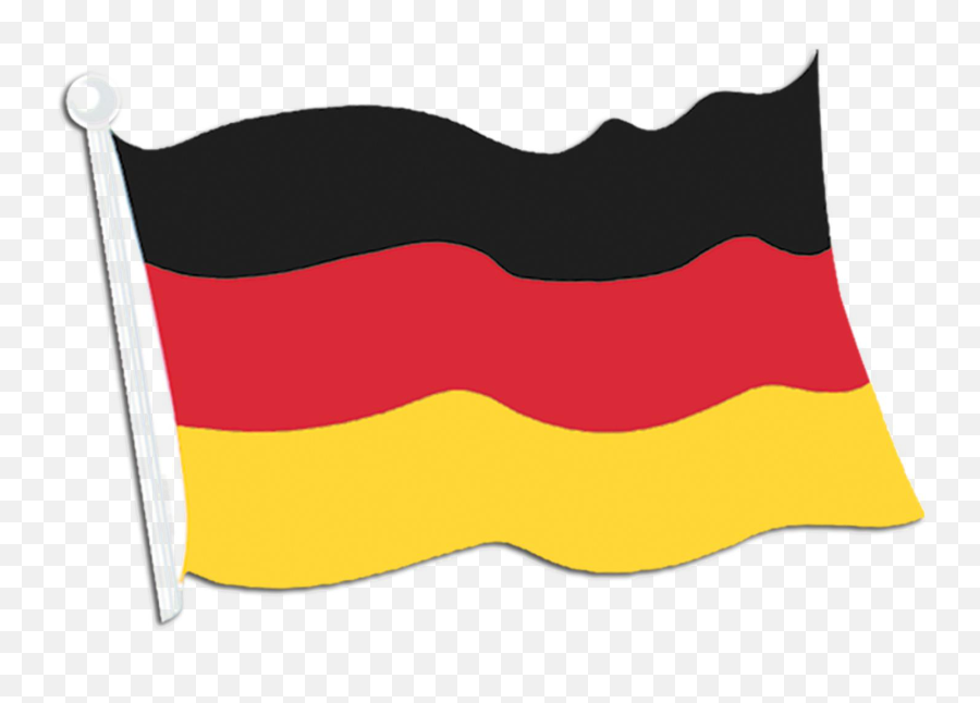Download Hd Fisarmonica Di Ricky Schiano - German Flag Cut Germany Flag With Stick Emoji,Emoticon Cut Out No Backgrounf