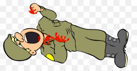 Wounded Soldier Clipart I2clipart - Royalty Free Public Soldado Herido Animado Emoji,Wounded Emoticons