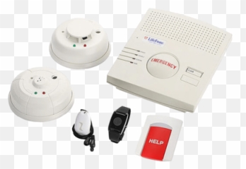Medical Alert System Firesmoke And Co Protection Lifefone - Smoke Detector Emoji,Emojis For Medic Alert Bracelets