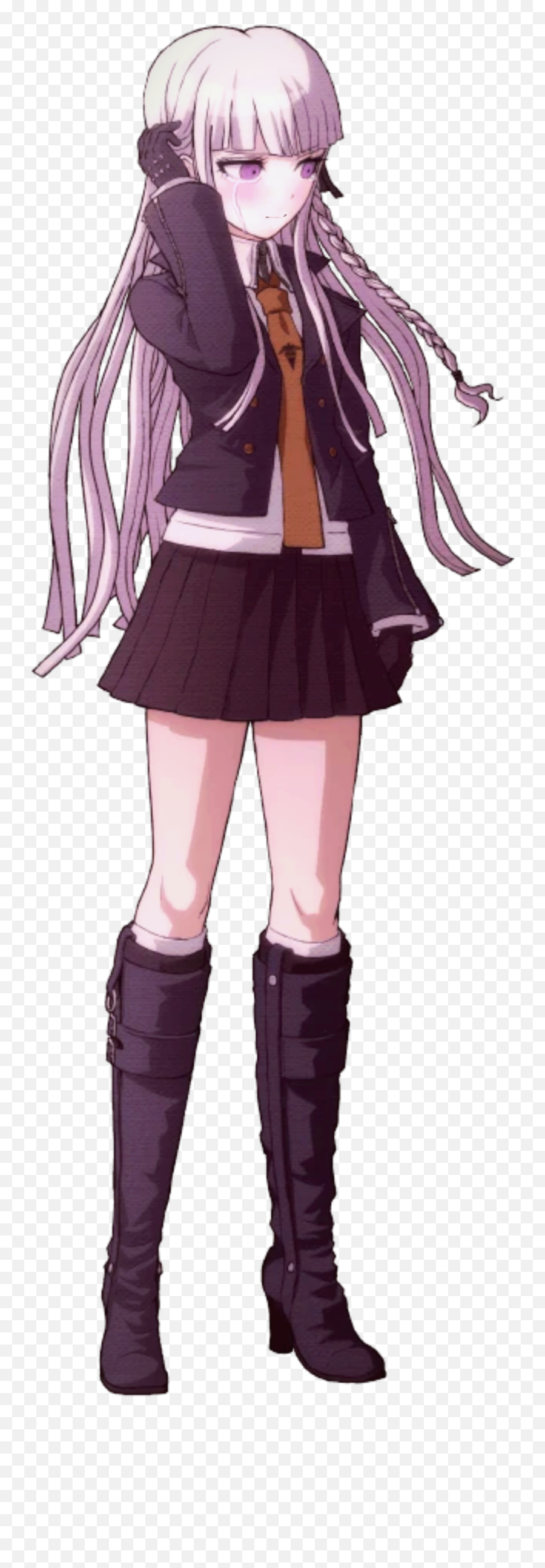 Kyoko Crying Sprite Edit - Kirigiri Sprites Full Body Emoji,Kyoko Emotions