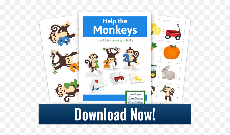 Fun Ways To Count Syllables Video - Tree Chart Of Part Of Speech Emoji,Monkey Repeat Emoji