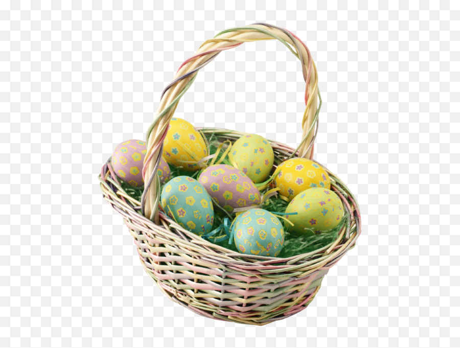 Easter Basket - Real Easter Basket With Eggs Emoji,Easter Basket Emoji