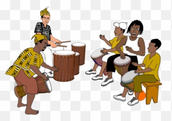A Unique Musical - Clipart African Drum Png Emoji,Most Emotion Drummer