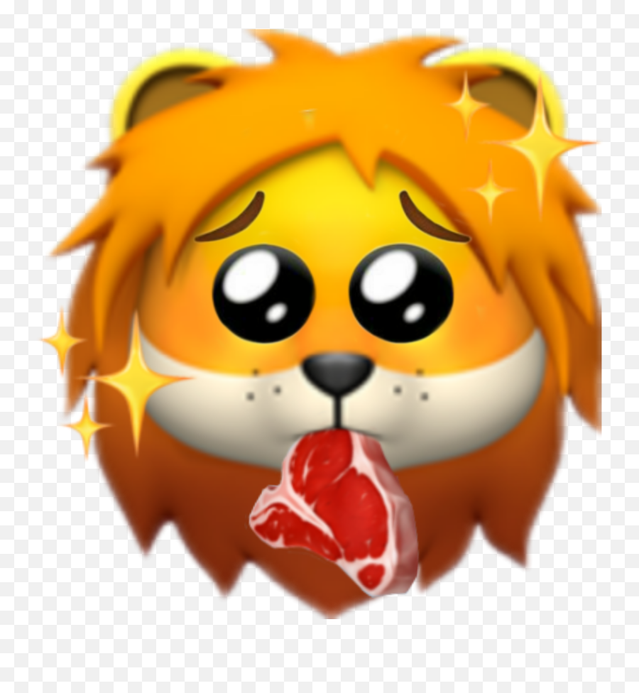 The Most Edited - Lion Emoji,Emoji Iphone Lion Face