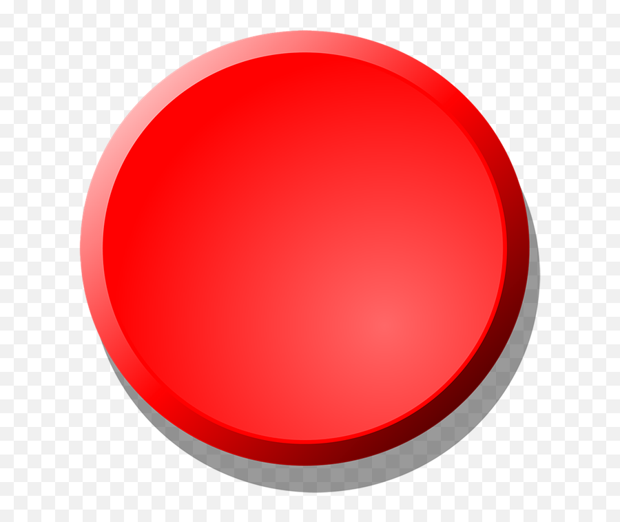Red Circle - Transparent Red Button Clipart Emoji,Red A Button Emoticon