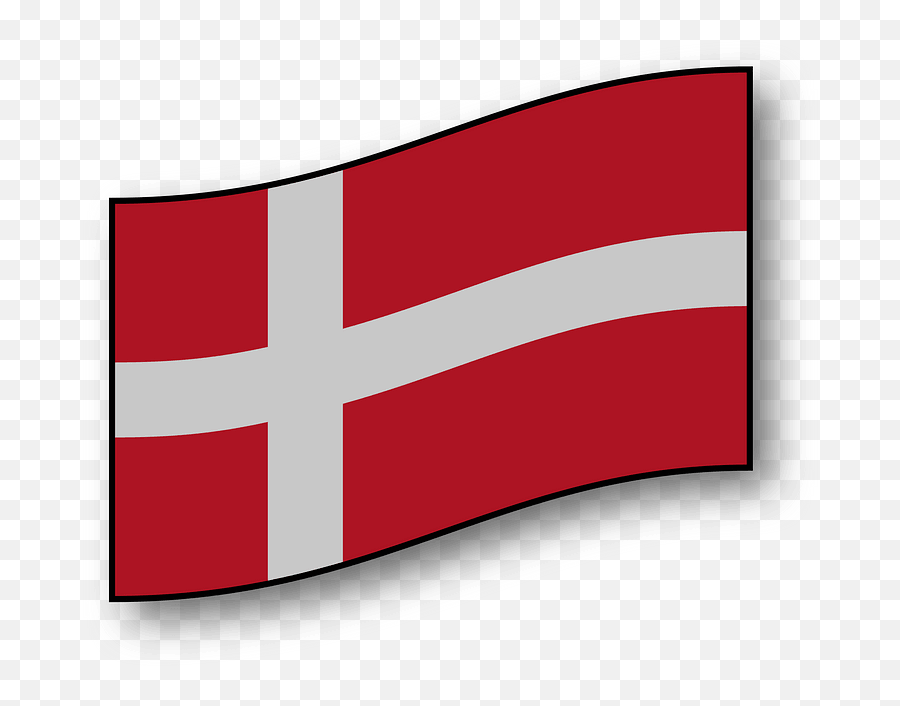 Flag Of Denmark Clipart - Dinamarca Dibujo Emoji,Denmark Flag Emoji