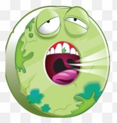 Stinky Mint - Grossery Gang Gooey Chewie Sticker Card Emoji,Stinky Emoticon